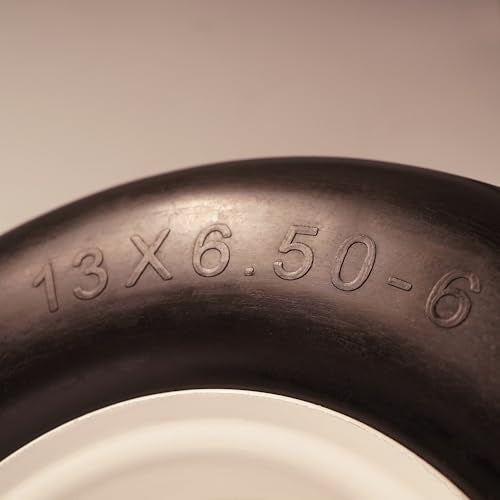 15x6.00-6 Flat Free Tire and Wheel Assembly for Zero Turn Lawn Mower T493