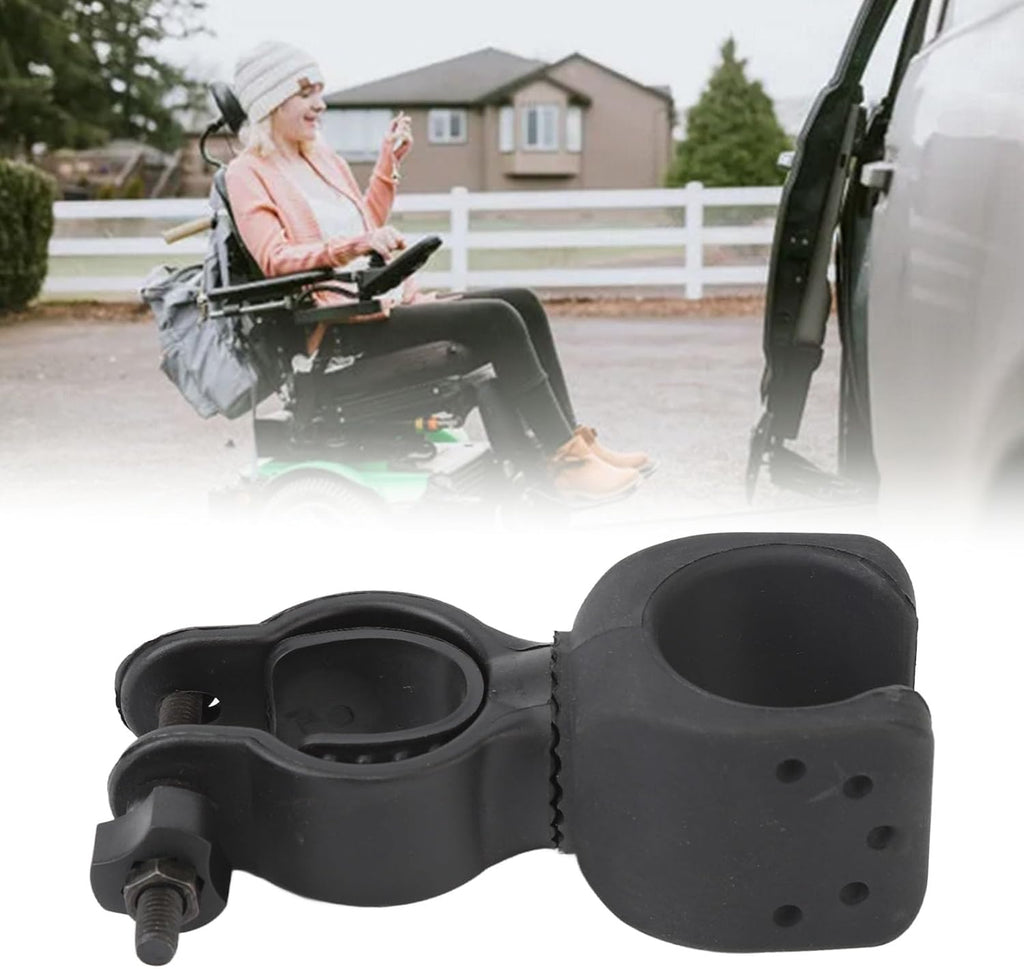 Cane Holder for Walker, Rollator, and Wheelchairs M2910