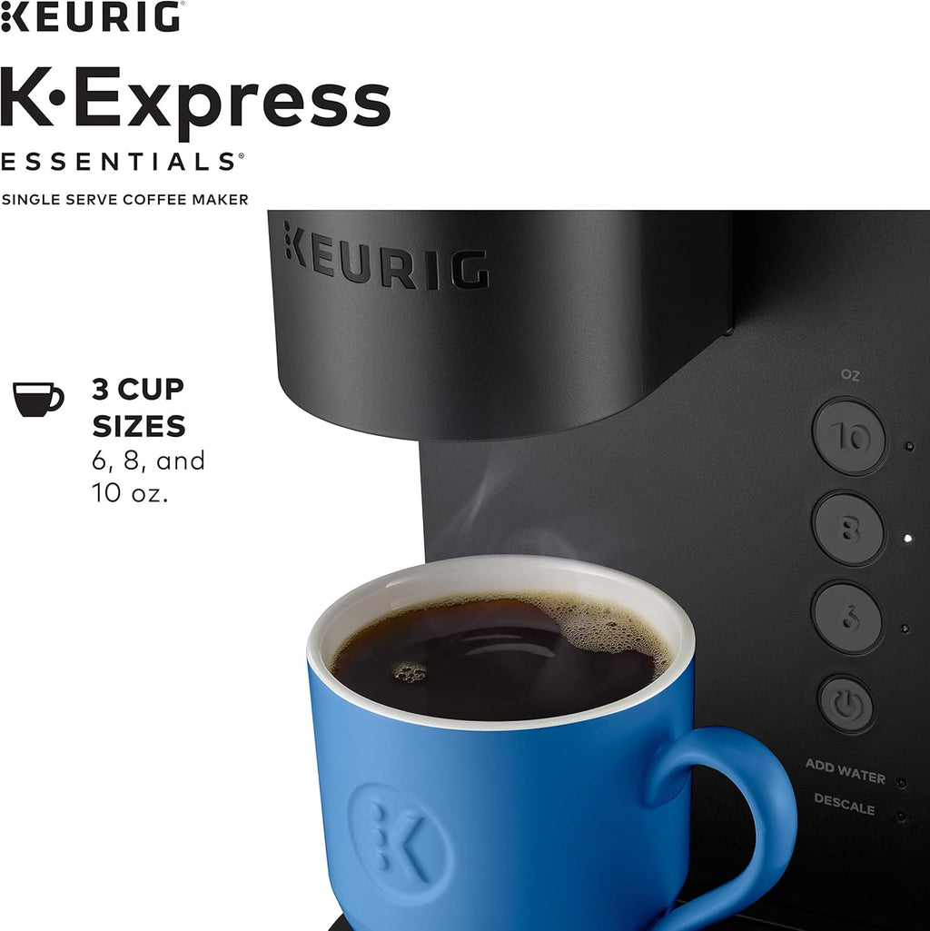 Keurig K-Express Essentials Black Single Serve K-Cup Pod Coffee Maker G123