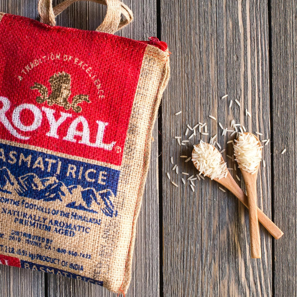 Royal Basmati White Rice, 15 lbs (Pack of 2) A7490