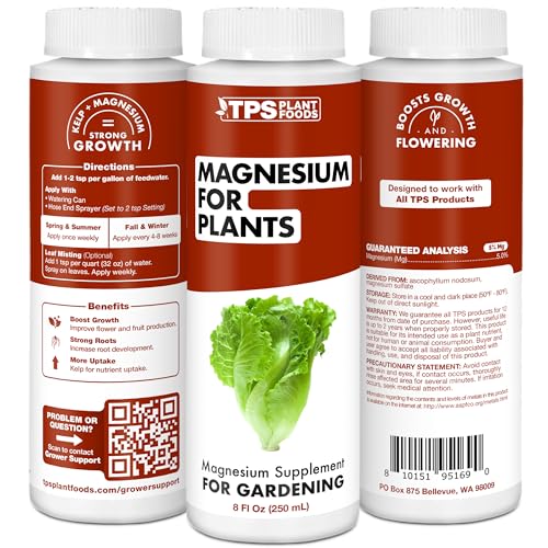 Magnesium Fertilizer for Plants, Liquid Plant Food 32 oz I329
