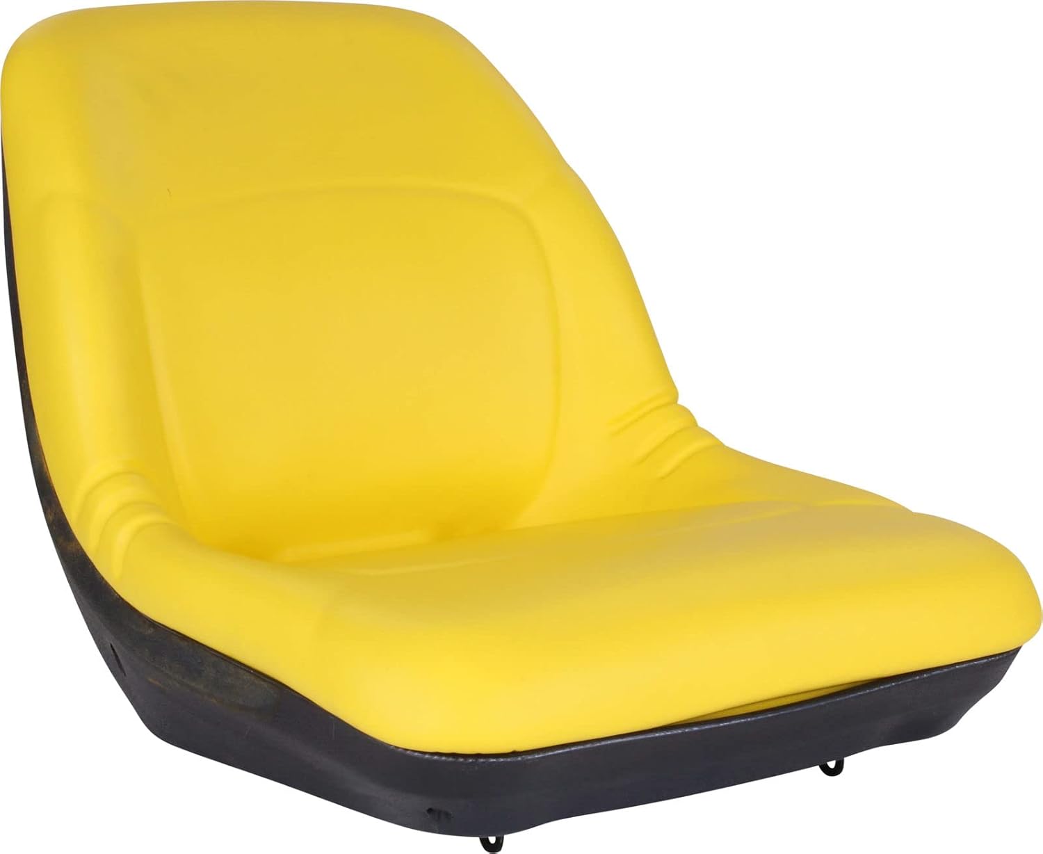 Zbox Riding Mower & Tractor Seat # AM879503 - AM117489 - This Mid/High Back Yellow Seat Is Compatible With John Deere Models