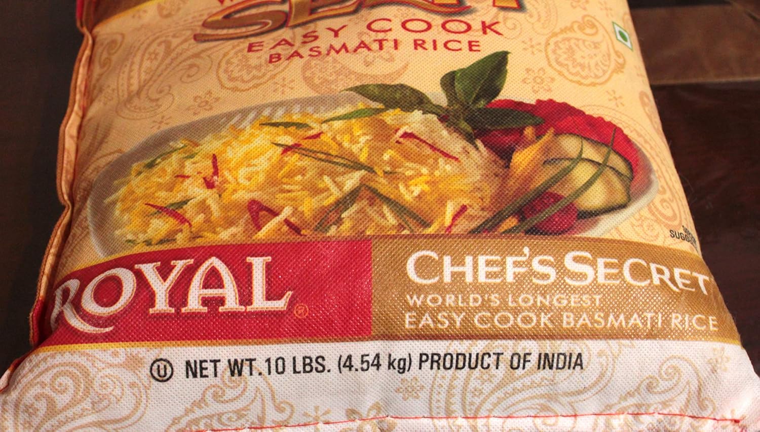 Royal Chef's Secret Basmati Rice 20 lbs W545981