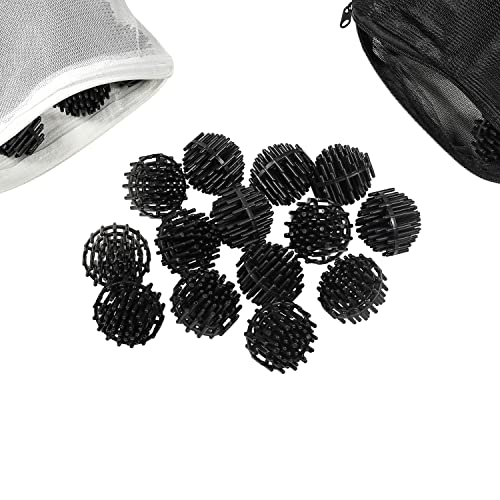 HQRP 50 pcs Bio Balls Filter Media 1.5 Inch for Aquarium Pond N17145