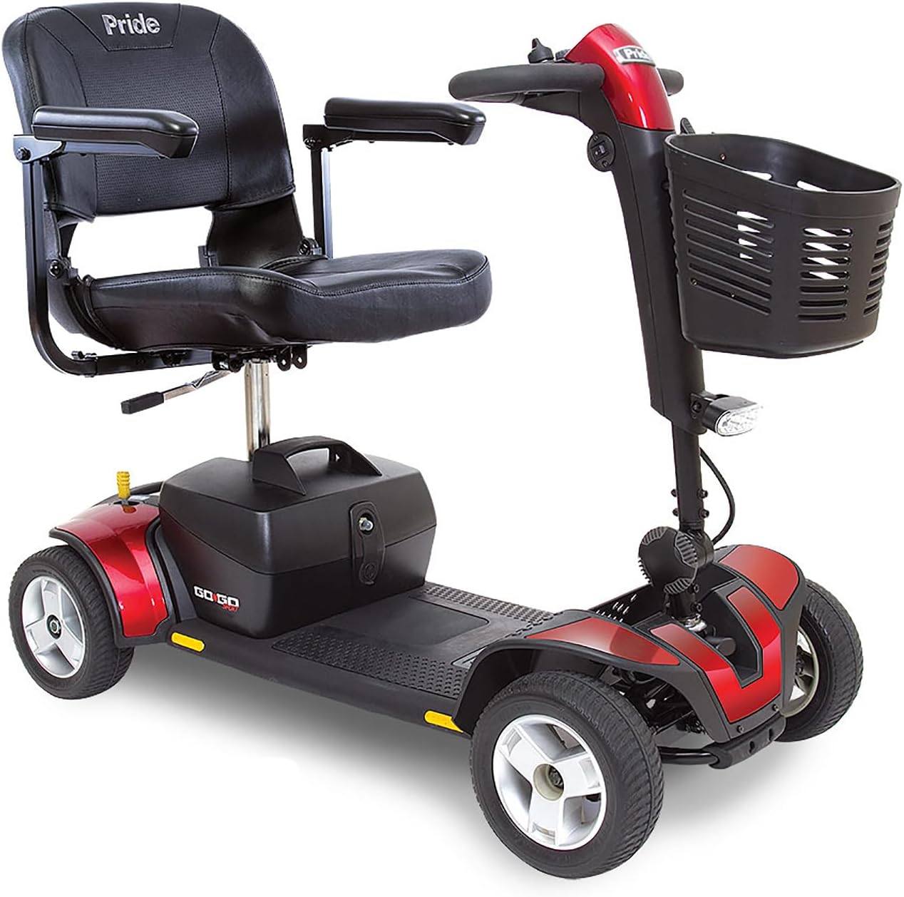 Pride GoGo Sport 4-Wheel Mobility Scooter, 325 lb. Weight Capacity, with 5-Year Extended Warr