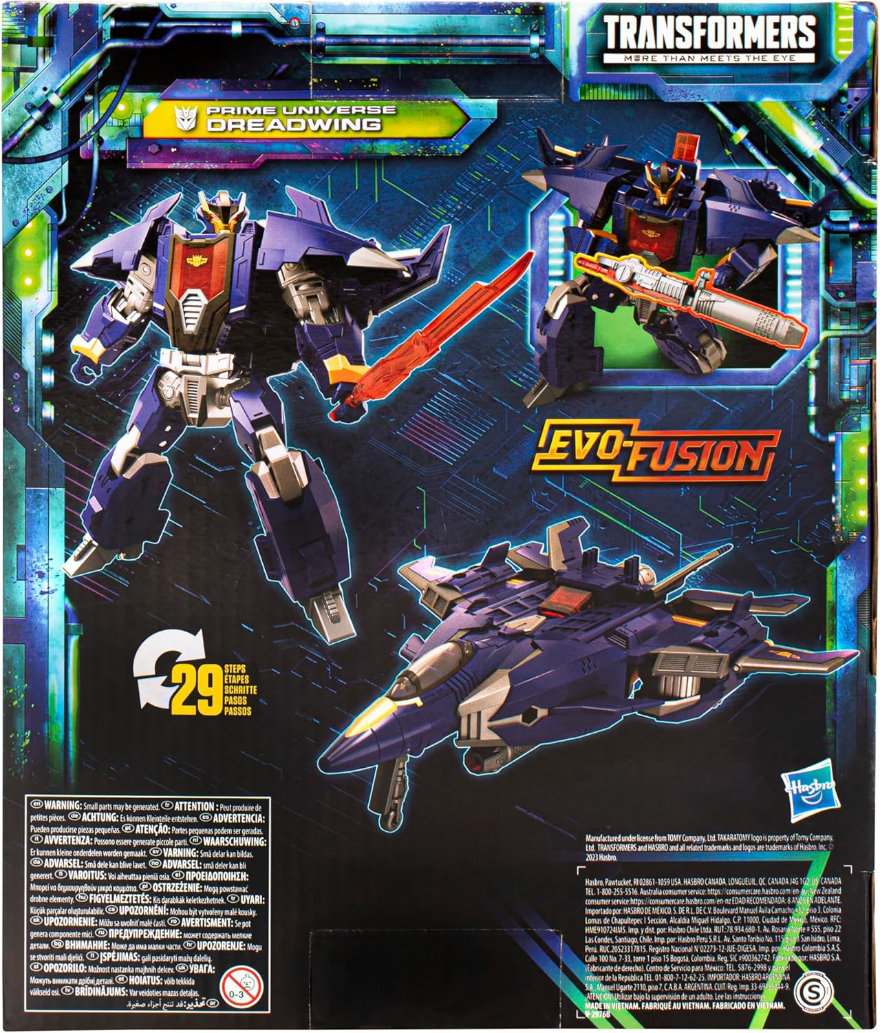 Transformers Legacy Evolution Leader Class Dreadwing Action Figure, 7-inch C637027