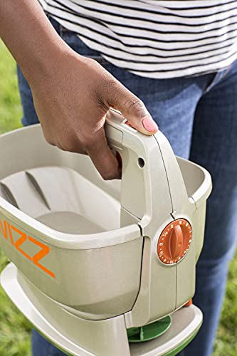 Scotts Wizz Handheld Spreader for Grass Seed, Fertilizer, Salt and Ice Melt Q409230