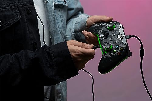 PDP Wired Xbox Game Controller for Xbox Series X|S/Xbox One, Fuse Black/Pink M73985