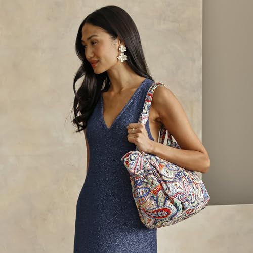 Vera Bradley Cotton Glenna Satchel Purse M59878