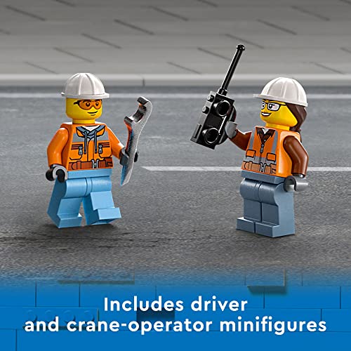 LEGO City Mobile Crane Truck Building Set 60324 H6784
