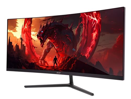 acer Nitro 31.5" FHD 1500R Curved Gaming Monitor, 240Hz, FreeSync Premium G82169