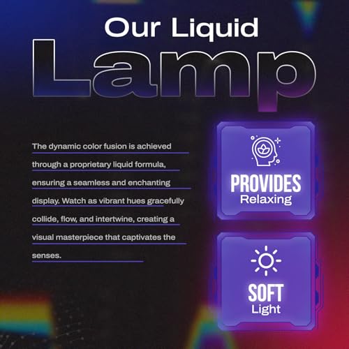 Motion Lamp Classic Liquid Motion Lava Night Light, Silver Base, Black and Purple N978246