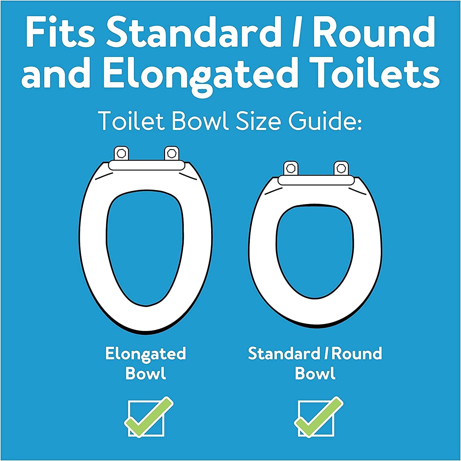 Carex E-Z Lock Raised Toilet Seat with Adjustable Handles V153
