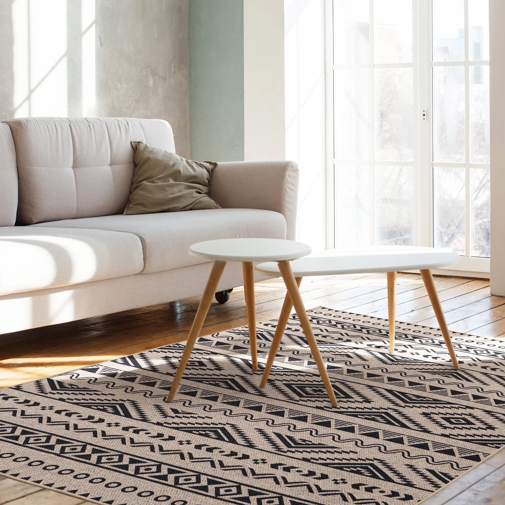 6x9 Washable Non-Slip Area Rug for Bedroom Living Room X1123