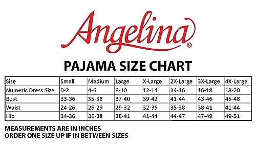 Angelina Women's Fleece Pajama Set with Pockets P928