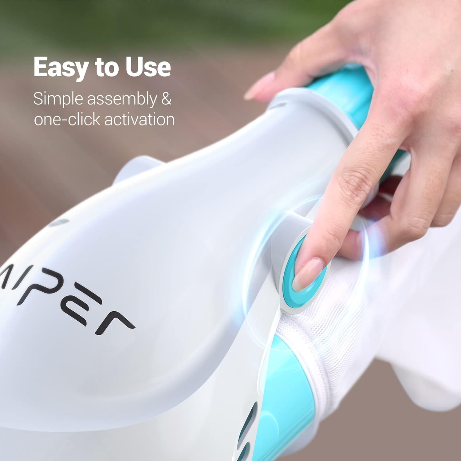 AIPER Pilot H1 Cordless Handheld Pool Vacuum for Above Ground & Inground Pools G1312