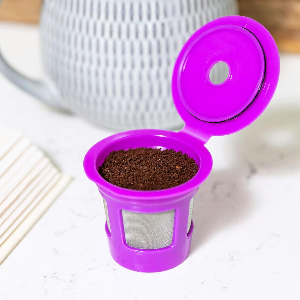 Perfect Pod Cafe Fill Value Pack Reusable K Cup Coffee Pod Filters with Scoop N699