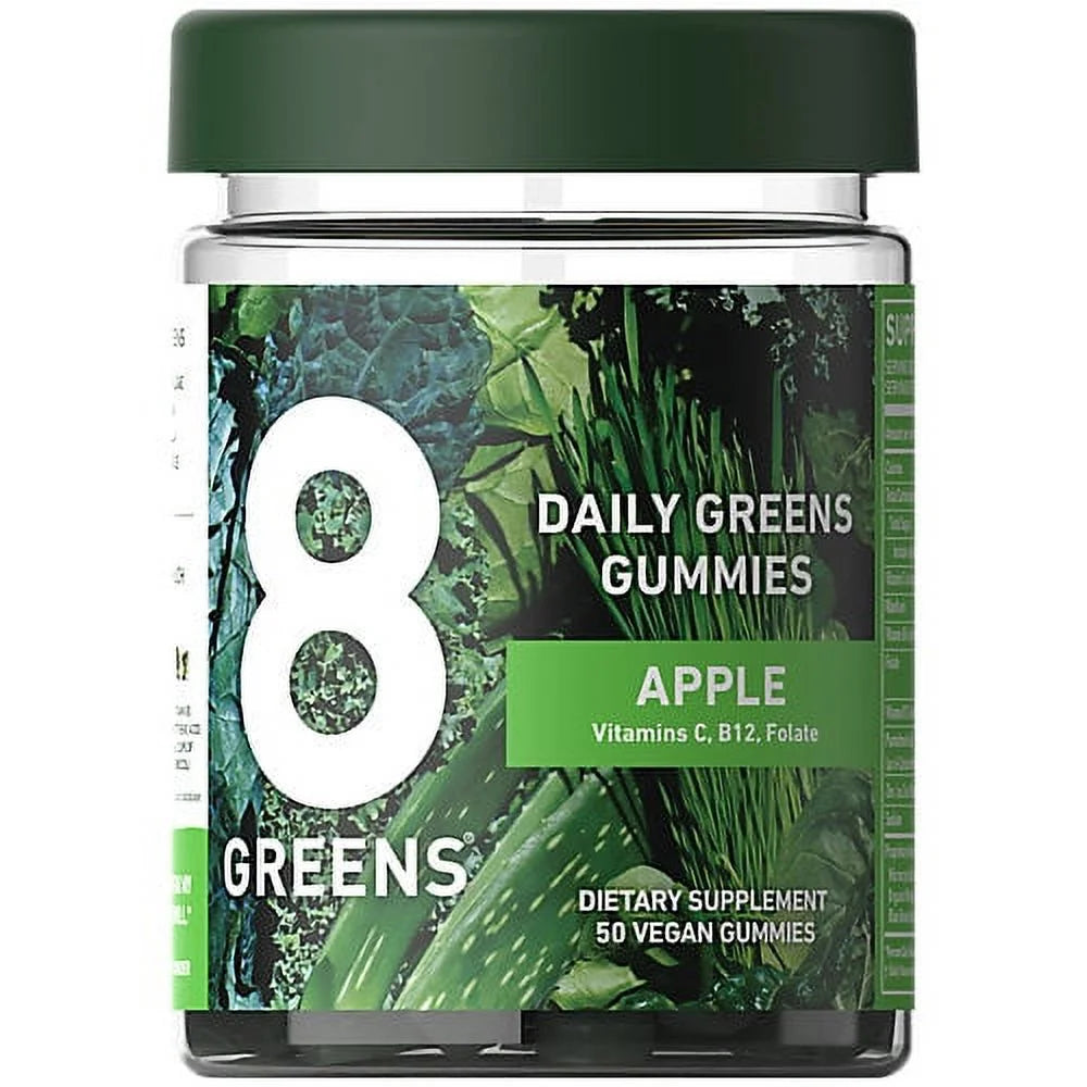 Daily Greens Gummies with Vitamin C, B12 & Folate - Apple F7165