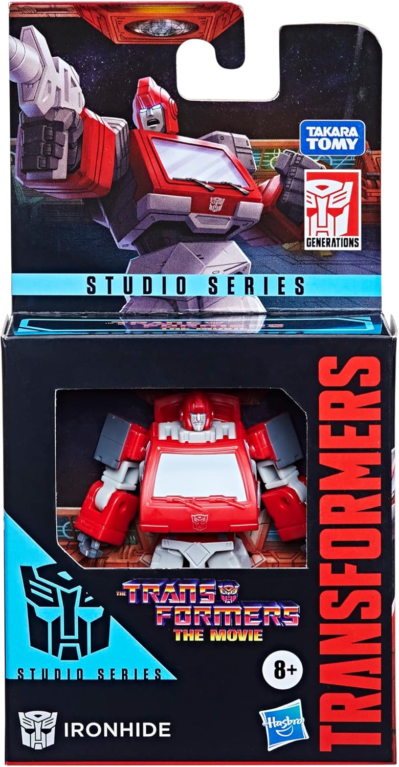 Transformers Studio Series Core Ironhide Action Figure, 3.5-inch H824