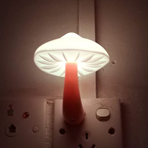 AUSAYE 4 Pack Plug in Mushroom LED Night Light for Bedroom R30736