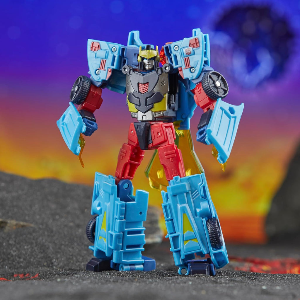 Transformers Legacy United Deluxe Class Cybertron Universe Hot Shot 5.5-inch Action Figure O4323