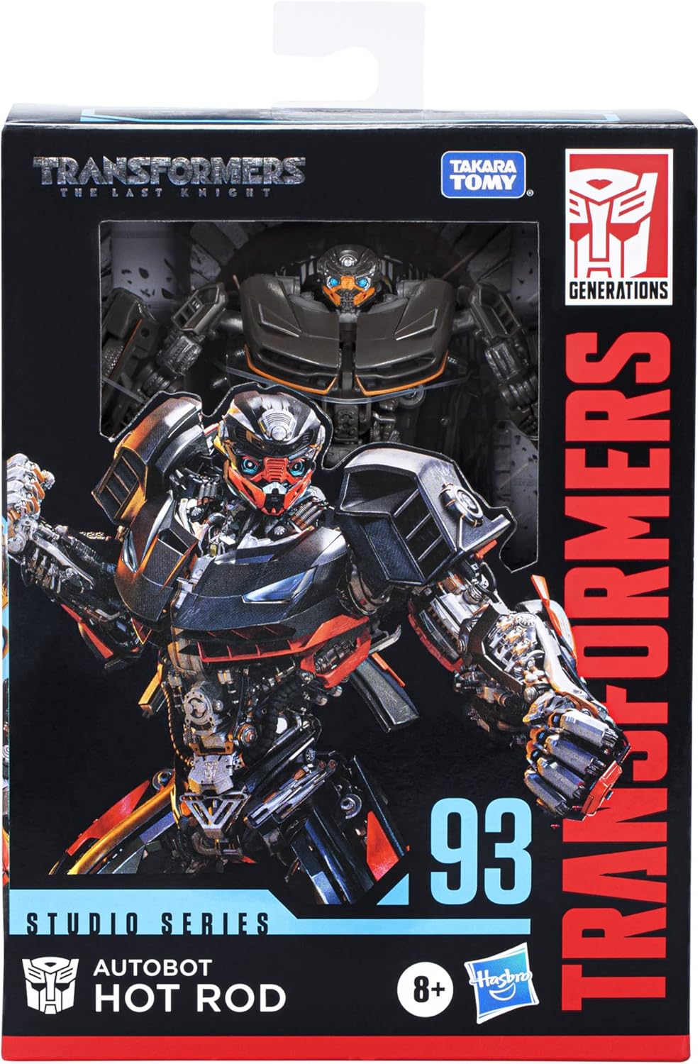 Transformers Studio Series 93 Deluxe Autobot Hot Rod Action Figure 4.5-Inch B9926
