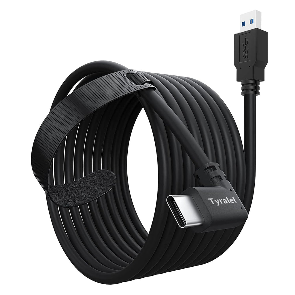 Link Cable Compatible with Oculus Quest 3/Quest 2,High Speed PC Data Transfer, USB 3.0 to USB C Cable for VR Headset and Gaming PC (16FT)
