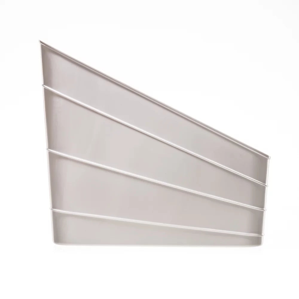 Mainstays Flexible Plastic Closet Bin, White, 4 Pack Z464192