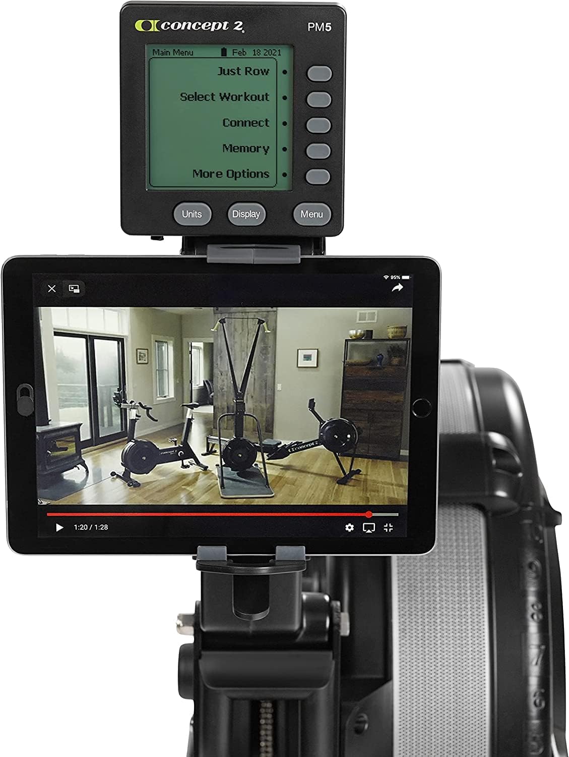 Concept2 Model D Rowing Machine with PM5 Performance Monitor V201133
