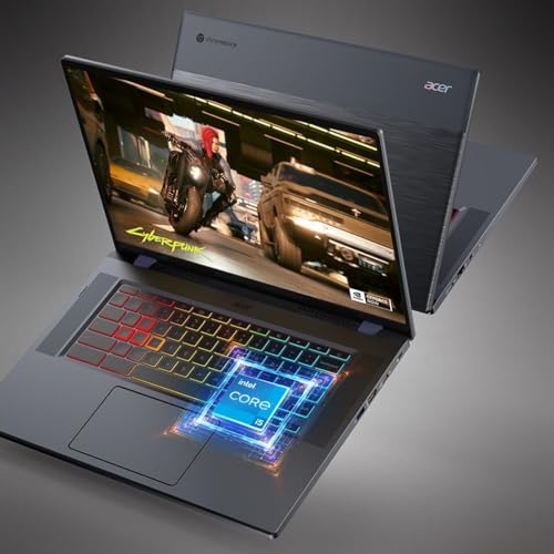 Acer Chromebook 516 GE 16" QHD Cloud Gaming Laptop, Intel Core i5, 8GB RAM, 256GB SSD, Chrome OS O357