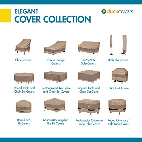 Duck Covers Elegant Waterproof 38 Inch Patio Chair Cover P835334