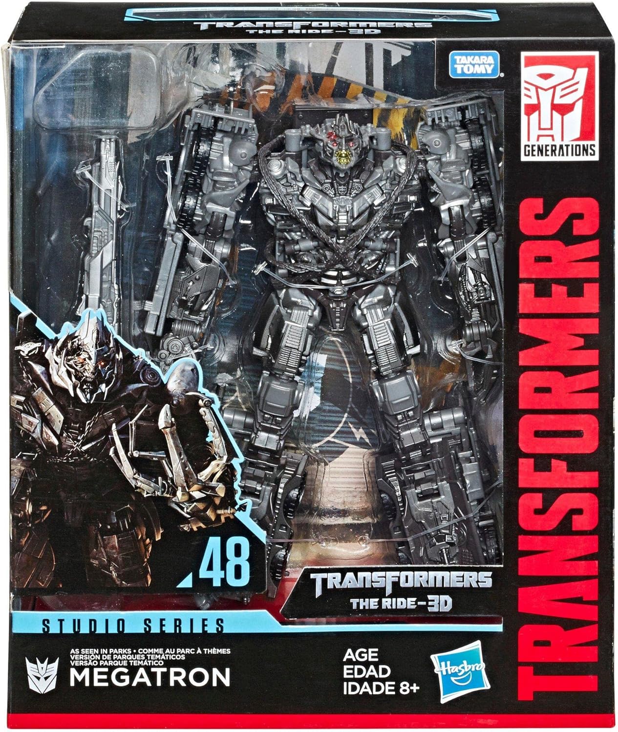 Transformers Studio Series 48 Leader Class Megatron Figure E6254 W601