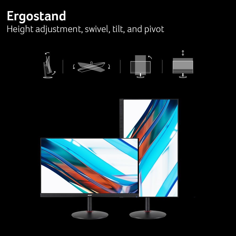 Acer 27" WQHD 240Hz IPS Gaming Monitor (XV272U) F628818