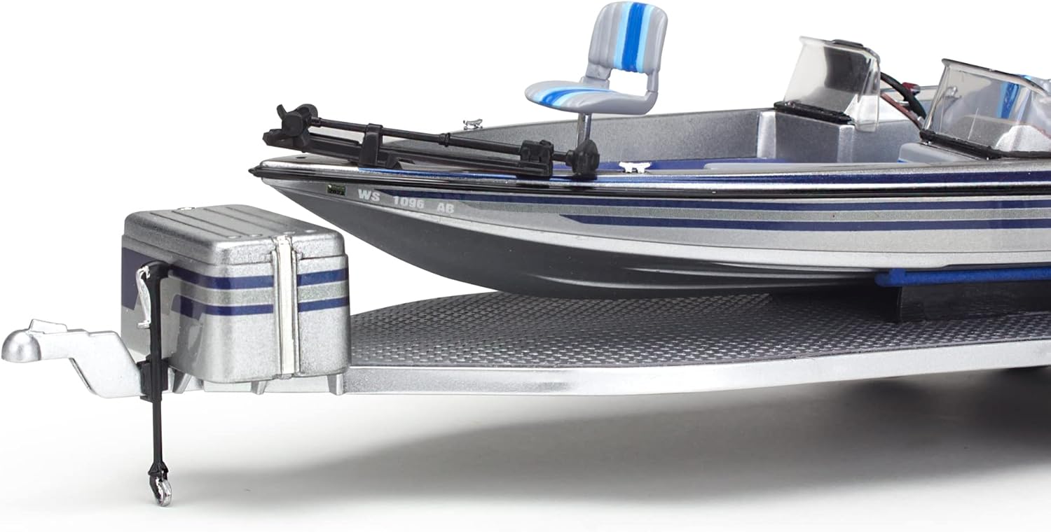 Revell 17242 '80 Ford Bronco w/Bass Boat & Trailer 1:24 Scale Model Kit G816236
