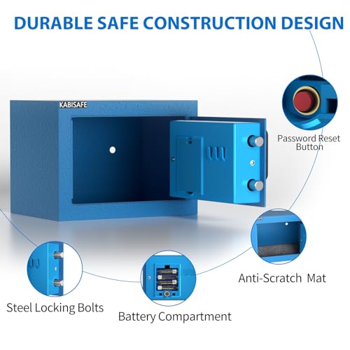 Digital Keypad Safe Box, 0.3 cu ft E4838