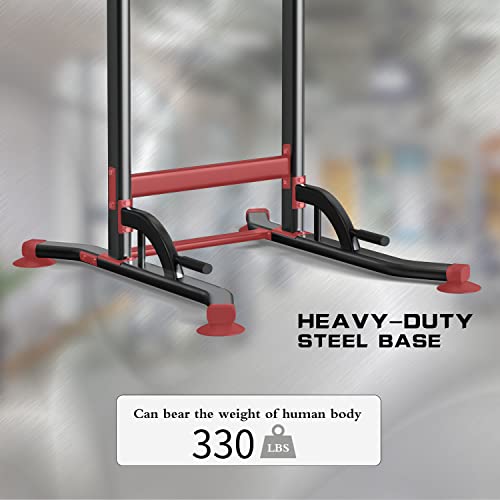 Wesfital Pull Up Bar Power Tower Dip Station for Home Gym Strength Training Y704