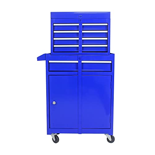5-Drawer Rolling Tool Cart with Wheels, Black V51953