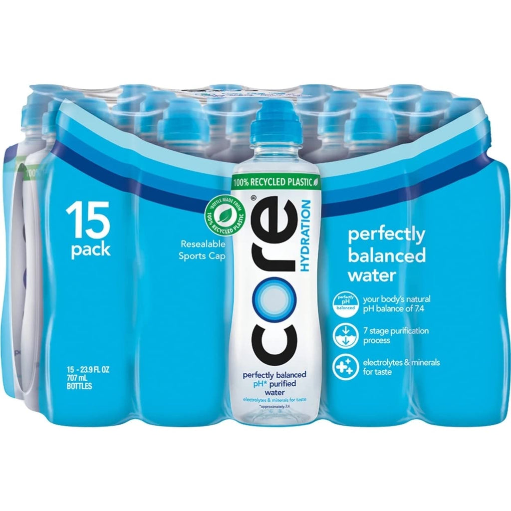 CORE Hydration Nutrient Enhanced Water, 23.9 fl oz (Pack of 15) I504