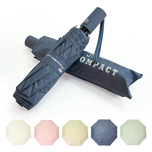 SY COMPACT Umbrella Automatic Travel Waterproof Light Folding Umbrellas Easy Carry for Women and Men