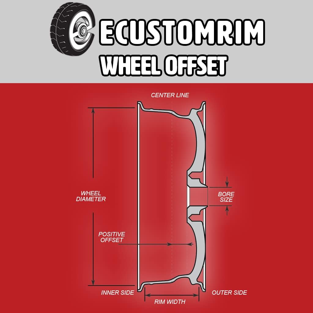 Hankook ST225/75R15 Trailer Tire on Black eCustomrim Aluminum 6 Lug Wheel LRE K8985