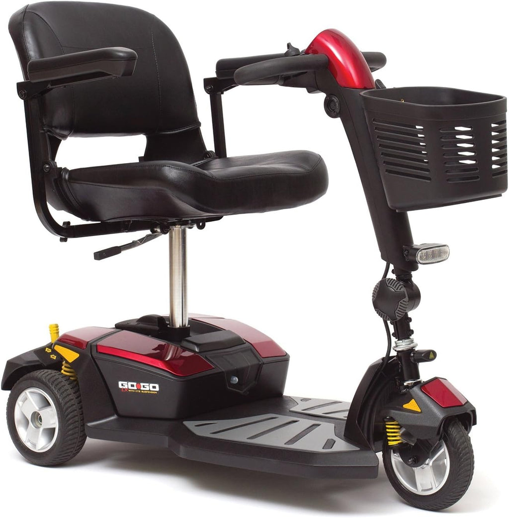 Pride Mobility Go-Go LX with CTS 3-Wheel Electric Scooter S50LX