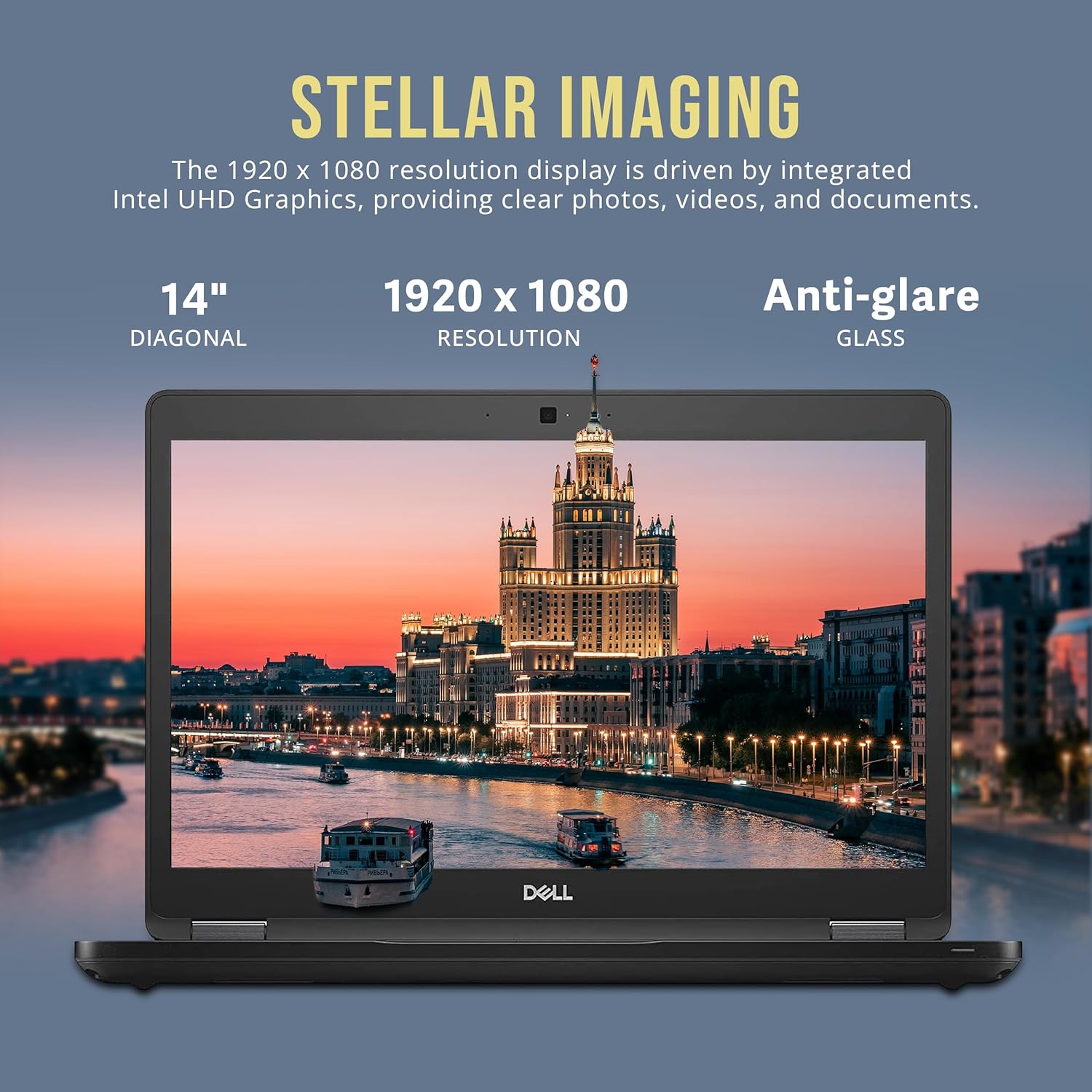 DELL Latitude 5490 14" FHD Business Laptop, i5-8350U, 16GB RAM, 512GB SSD, Windows 11 Pro G224843