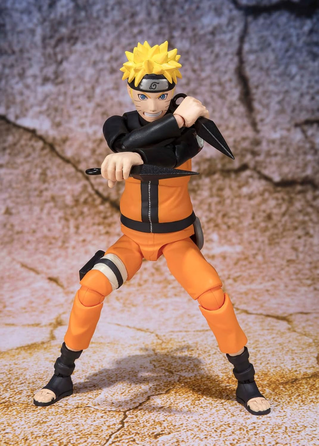 TAMASHII NATIONS Naruto Shippuden Naruto Uzumaki Best Selection New Package Ver. Bandai Spirits S.H.Figuarts Action Figure W23664