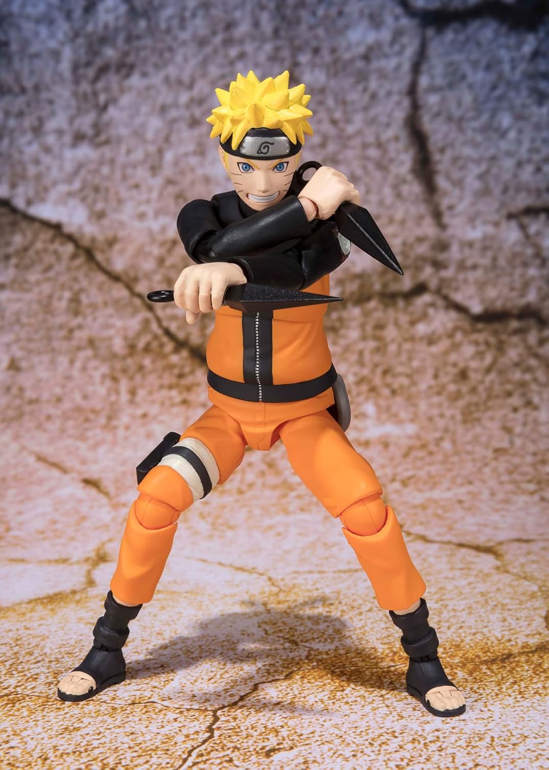 TAMASHII NATIONS Naruto Shippuden Naruto Uzumaki Best Selection New Package Ver. Bandai Spirits S.H.Figuarts Action Figure W23664