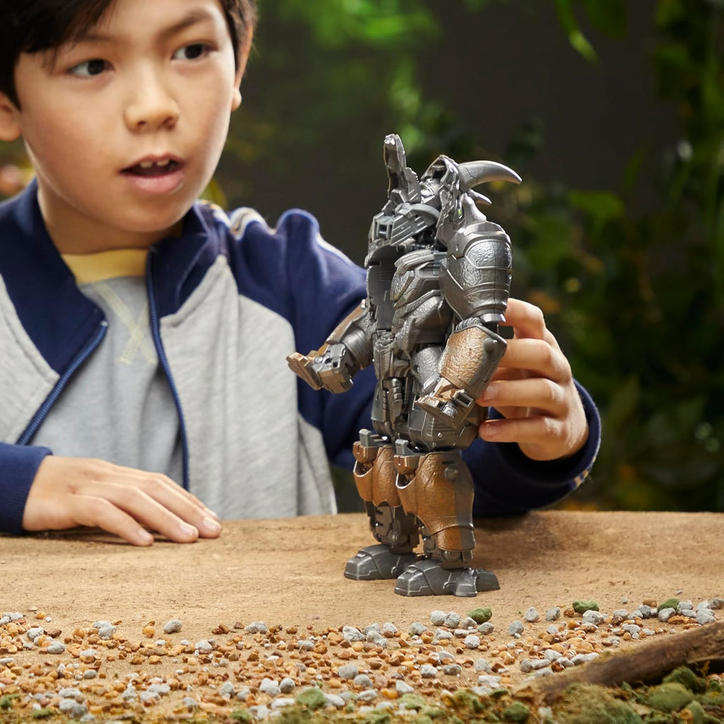 Transformers Rise of The Beasts Smash Changer Rhinox 9-inch Action Figure P39390