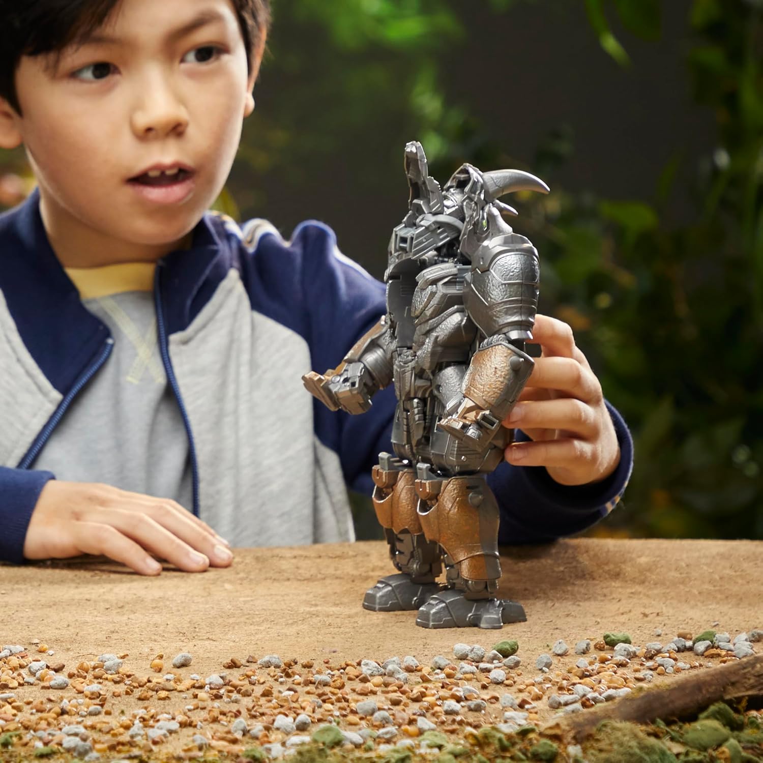 Transformers Rise of The Beasts Smash Changer Rhinox 9-inch Action Figure P39390