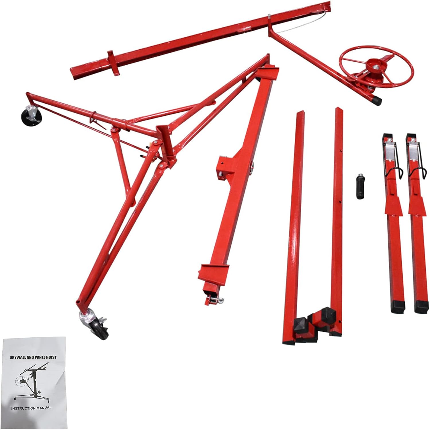 16FT Drywall Lift Rolling Panel Hoist Jack M598133