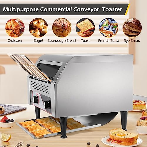 Dyna-Living Commercial Conveyor Toaster 2600W for Restaurant K410079