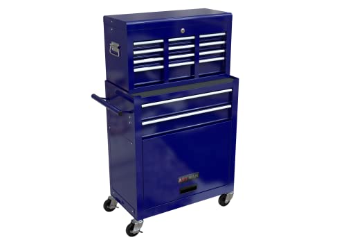 5-Drawer Rolling Tool Cart with Wheels, Black V51953