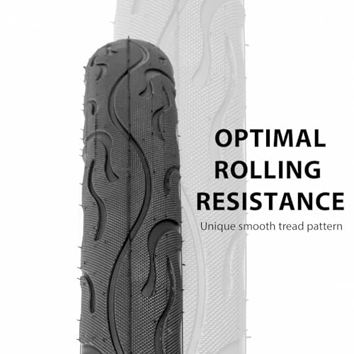 MOHEGIA Cruiser Bike Replacement Tire 26x2.125 inch Puncture-Resistant Folding B549542
